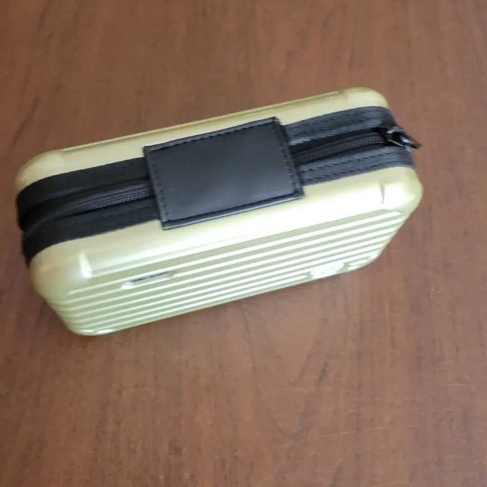 RIMOWA EVA AIR Olive Light Green Travel Case Amenity Toiletry Kit Pouch Only K